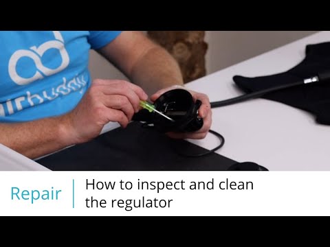 How to inspect and clean the regulator