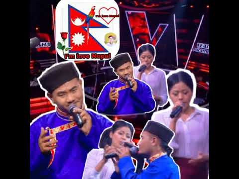 टाढा भए पनि DikshyaThapa VS dhurbaTamang Battle the voice of Nepal season 3 piz like Follow me