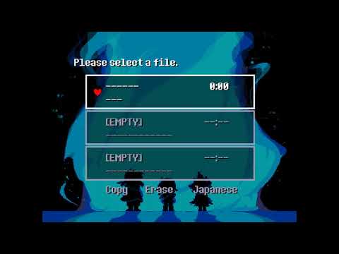 Deltarune - File Select Screen (1 Hour)