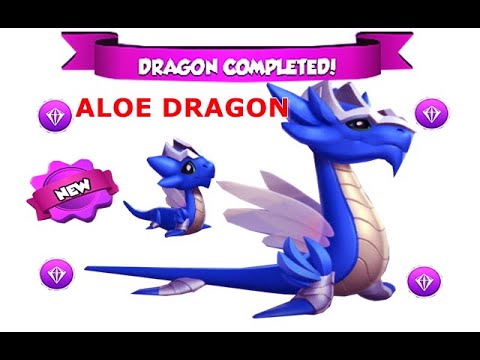 ALOE DRAGON-Dragon Mania legends | Legendary ALOE Dragon-Stronger together | DML  HD