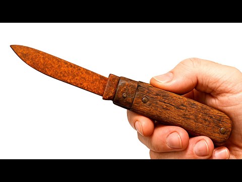 RESTORATION Old Rusty Pocket Knife!