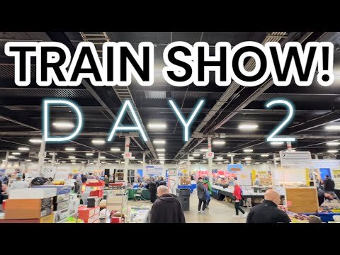 AMERICA’S LARGEST TRAIN SHOW!! DAY 2 | Amherst Railway Society 2023 train show.