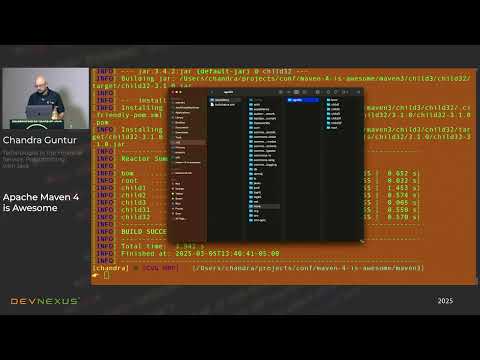 **Watch Chandra Guntur’s full Devnexus 2025 session on Maven 4**