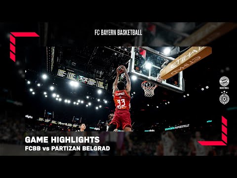 FC Bayern München Highlights | FCBB - Partizan Belgrad 63:68 | EL 25/26