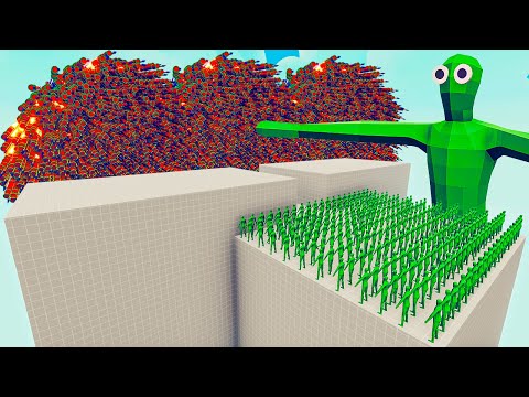 200x ZOMBIES vs EVERY GOD - Totally Accurate Battle Simulator TABS