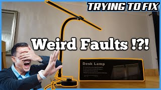 Weird Faults on Fancy LED Desk Lamp | Can I Fix It?