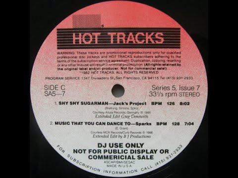 Shy Shy Sugarman (Hot Tracks) - Jack's Project
