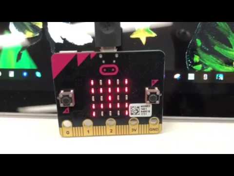 BBC micro:bit Hello World.