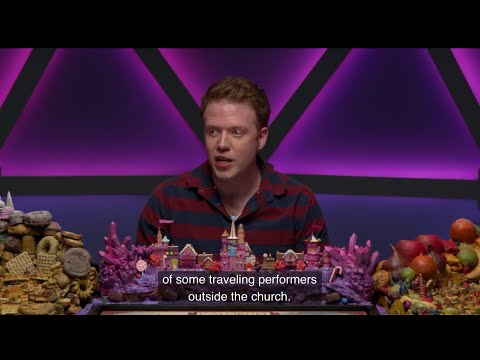 the puppet show scene from a crown of candy (episode 11)