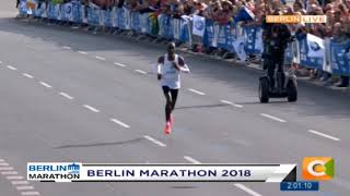 Kipchoge breaks Berlin Men's Marathon record #CitizenWeekend