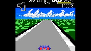 MSX Turbo R Game: F Nano 2 - 3D Car Action (1997 XRay)
