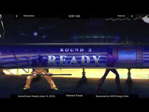 Mechanica vs Duncan - Winners Finals - KOF XIII - Thursdays @ GameClucks - GCFGL Week Fifteen
