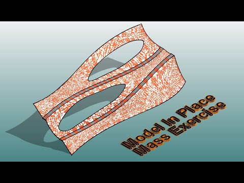 Everyday Revit (Day 386) - Model In Place Mass Exercise