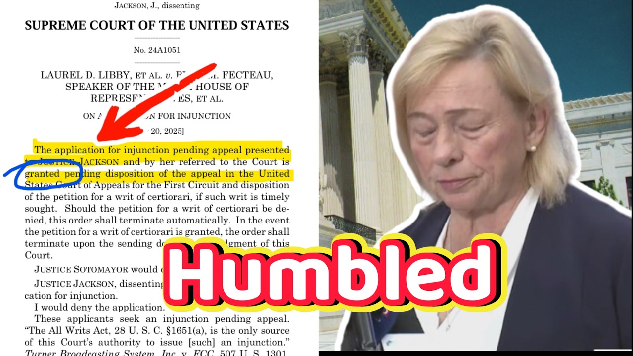 US Supreme Court REBUKES Maine's Actions During Trans Athlete Clash. A BLOW to Governor Janet Mills