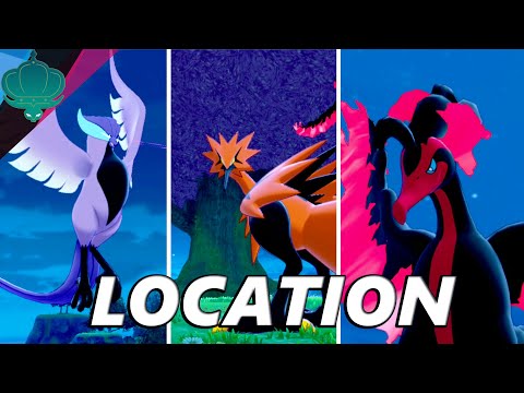 How to catch Articuno, Zapdos, and Moltres in the Crown Tundra - Pokemon Sword and Shield DLC