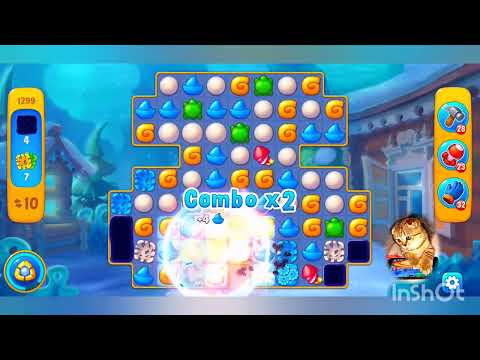 Fishdom,1299 level,no Booster-1299 уровень,без бустеров.