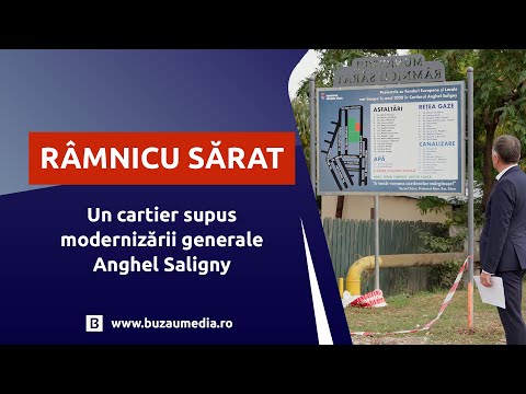 Râmnicu Sărat - Un cartier supus modernizării generale - Anghel Saligny