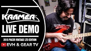 Video thumbnail for Live Demo Kramer Ltd. Edition 2015 Pacer Vintage by Music Gear Network