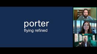 Recorded Webcast: Porter Airlines Elevated Economy Experience