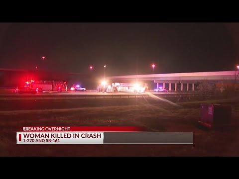 I-270 crash in northeast Columbus leaves 1 person dead
