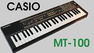 Video thumbnail for TOY #11 CASIO MT-100 Keyboard 1983 | HD DEMO by AnalogAudio1