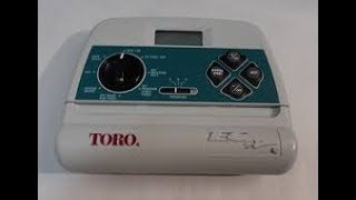 Setting a Toro ECX Timer