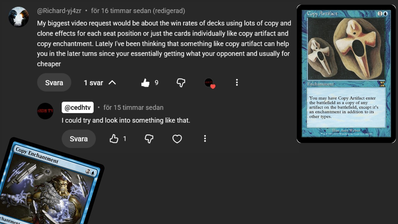 How good is Copy Artifact and Copy Enchantment in cEDH