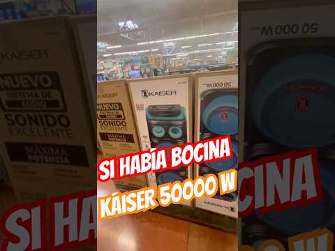 Si había #bocina #kaiser de 50mil w pero estaba escondida 😂😂