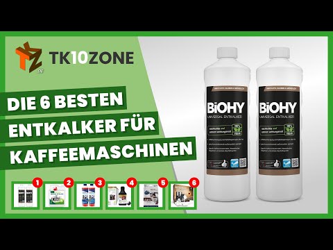 Die 6 besten Entkalkungsflüssigkeiten für Kaffeemaschinen