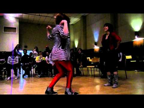 Three-styles Battle  -- Waacking Finals -- Sian vs Rina