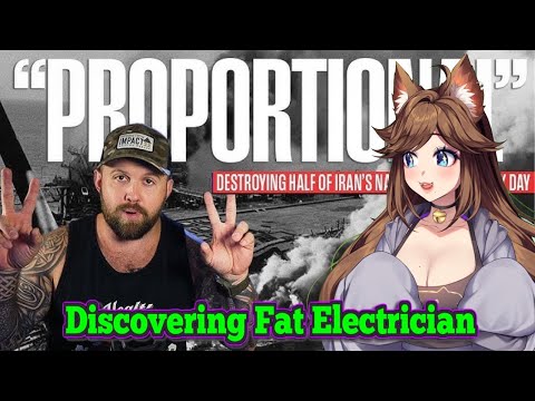 [America Obliterates Iran's Navy in 8 Hours] Fat Electrician Reaction