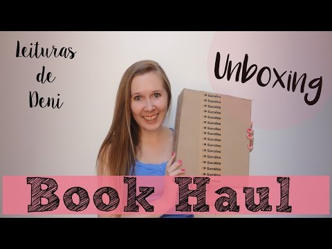 Unboxing Book Haul | Janeiro 2016