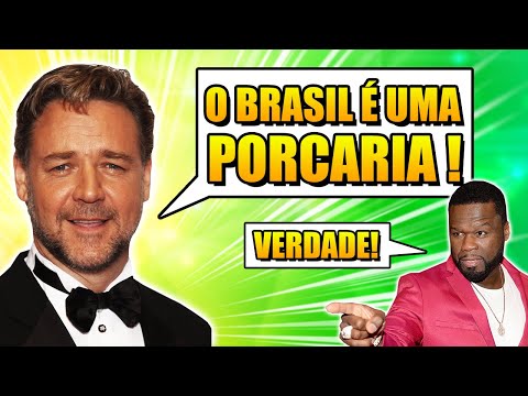 FAMOSOS QUE FALARAM MAL DO BRASIL! (E SE DERAM MAL) #2