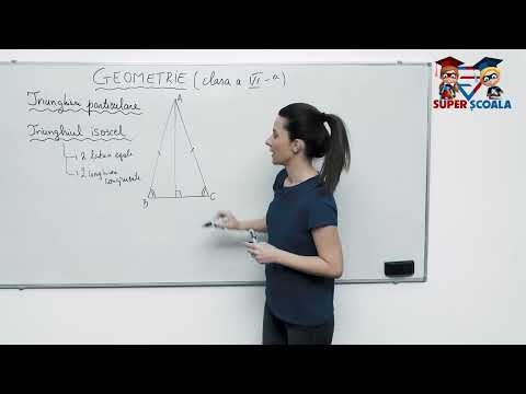 Clasa a VI-a - Triunghiuri particulare - triunghiul isoscel