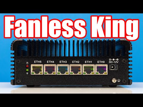 UDPTCP Micro Firewall Appliance, 4 i226-V 2.5Gbe LAN Ports, Fanless Mini PC Celeron J6412 Quad Core, DDR4 1*M.2 Support AES-NI Barebone Router PC VPN,HDMI DP USB3.0 NO RAM (DDR4) NO SSD(M.2 NvmE) video review thumbnail