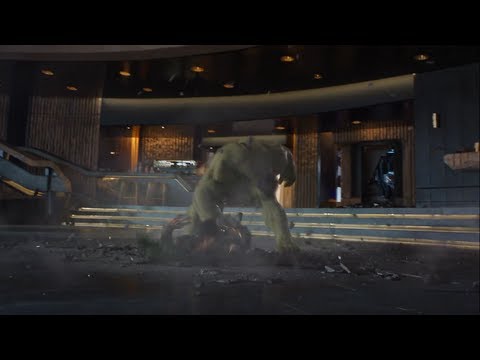 Hulk smashing Loki (The Avengers)
