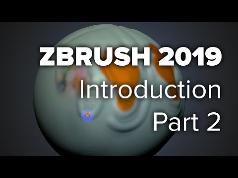 Intro To Zbrush 2019 PART 2