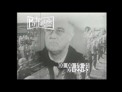 1945 FDR Funeral Train and Funeral