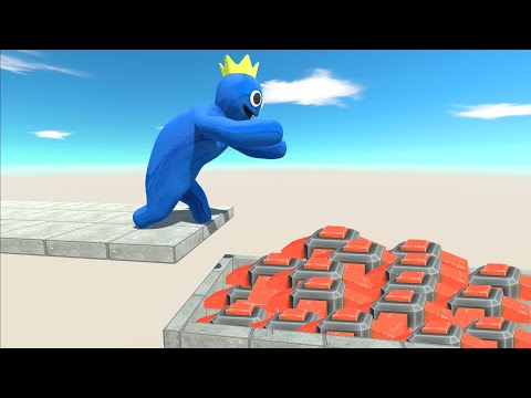 Creepy Monster Jump Over Bomb - Animal Revolt Battle Simulator