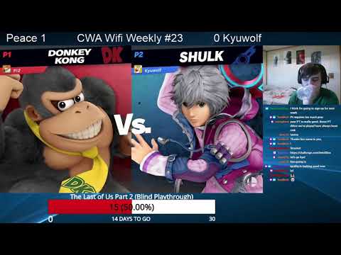 CWA Wifi Weekly 23 - Peace!2 (Donkey Kong) vs Kyuwolf (Byleth, Shulk) Winners Finals