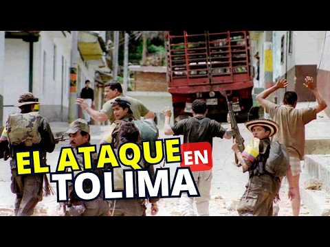 La toma de Anzoátegui - Tolima por parte de la guerrillas de las FARC en Colombia