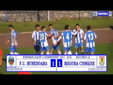 F.C. HUNEDOARA - MĂGURA CISNĂDIE (2:1) 16.04.2016