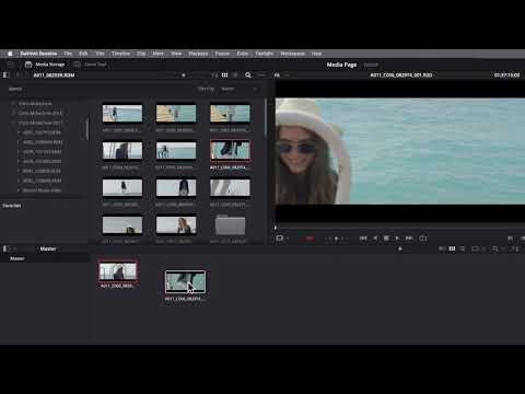 DaVinci Resolve 17 Color Training | Media Page