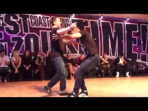 William & Piotr @ Teacher J'n'J 4th WestZoukTIME 2016 West Coast Swing / Zouk