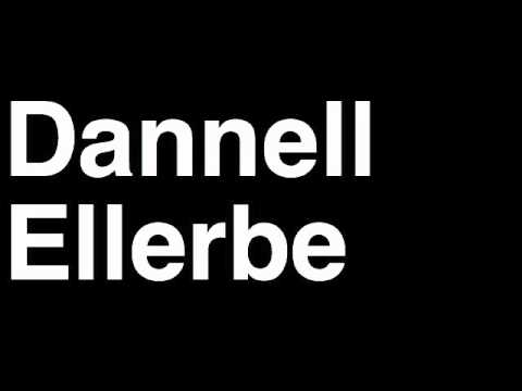 How to Pronounce Dannell Ellerbe Baltimore Ravens NFL Football Touchdown TD Tackle Hit Yard Run