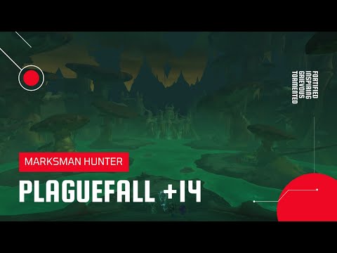 World of Warcraft: Shadowlands | Mythic Plaguefall +14 | MM Hunter (Season 2)