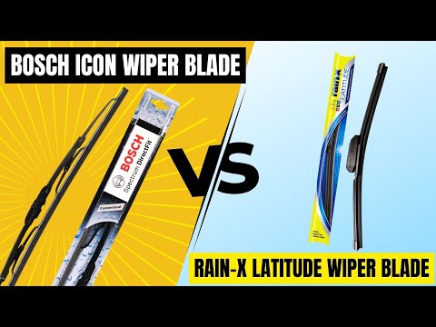 Rain-X Latitude vs Bosch ICON – Which Wiper Blade Is REALLY Better?
