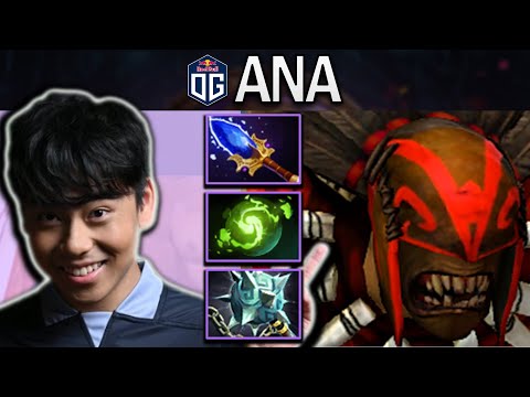 OG.ANA SMURF BLOODSEEKER WITH EPIC BUILD - GLEIPNIR-REFRESHER - DOTA 2 GAMEPLAY
