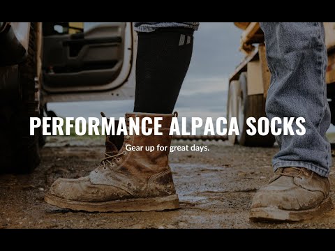 HOLLOW Alpaca Boot Socks
