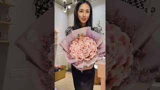 禮物研究所 ‖ 鈔票花。有錢花。紙鈔花製作說明